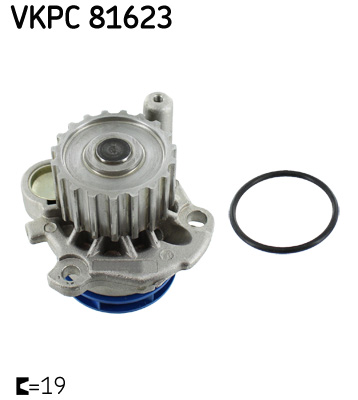 SKF Vízpumpa VKPC81623_SKF